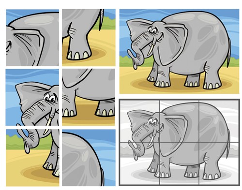 Imprimible Elefante | Edúkame
