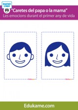 Fichas "Caritas de mamá y papá" Fichas "Caritas de mamá y papá"