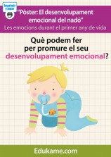 Póster "Desarrollo emocional del bebé"