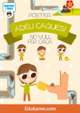 Póster "Adiós cacas" Póster "Adiós cacas"
