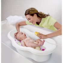 Toalla para el baño del bebé