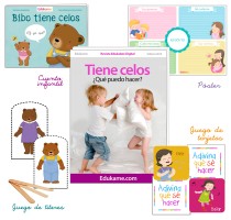 Los celos infantiles. Guía, actividades y juegos