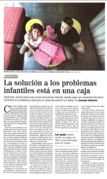 Descubre el artículo de el periódico  EL MUNDO sobre Edúkame 