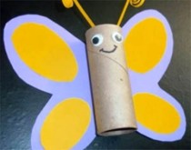 Haz una mariposa de colores