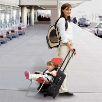Silla portátil para viajar con niños, Ride-on-carry-on