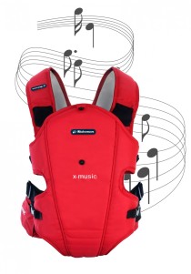 Sorteo de una mochila portabebé con musicoterapia