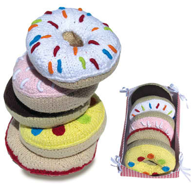 donuts lana Juguetes de lana para bebés